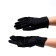 Nitrilic unprofitable nitrille, black, size l, 50 pairs