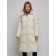 Coat insulated winter female, size 42, beige color