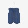 Vest for a boy, dark blue color, height 98 cm