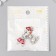 Decor for creativity metal, enamel, rhinestone "Bells New Year" 2x2.2 cm
