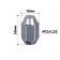 Haye cone Skyway, M12x1.25 closed 35mm, key 19mm, chromium, set 20 pcs