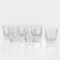 Set of low glass glasses Sterling, 300 ml, 6 pcs