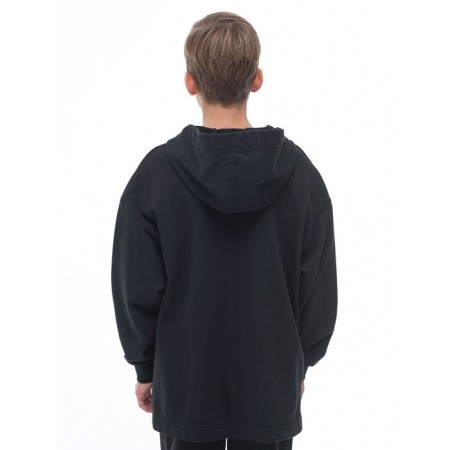 Hudy for the boy Pelican, height 134 cm, black color-2