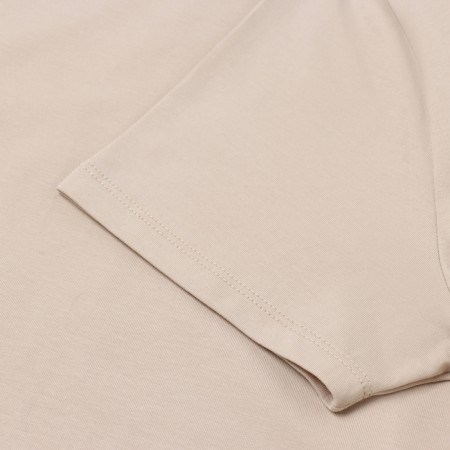 T -shirt female, beige color, size 44 (m)-2