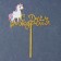 Topper "Happy Birthday", Unicorn