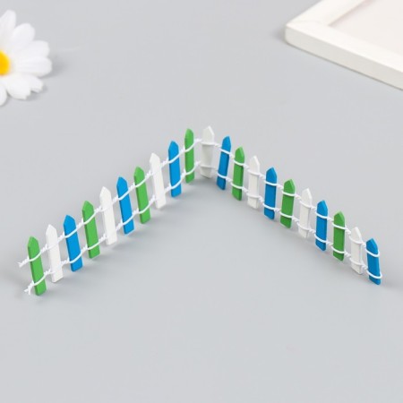 Decor for creativity tree "Color fence" 3x24 cm mix-1
