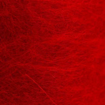 Fasting wool "cardoches" 100% half -toned wool 100g (046 red) mix-3