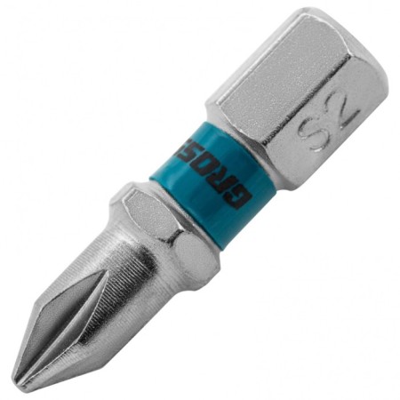 Набор бит Gross 11349, сталь S2, PH1 х 25, 2 шт.-2