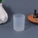 Storage for storage of manicure/cosmetic supplies "Standart", 7 × 7 × 9 cm, white matte color