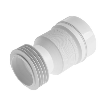 Гофра для унитаза ORIO С-990Р, d=75-105 x 100-100 мм, L=220-520 мм-1