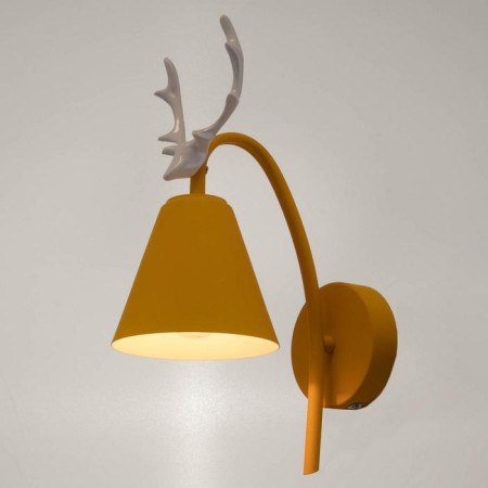 Sconces "Deer" 1khe27 40w yellow 22x12x34.5 cm-1