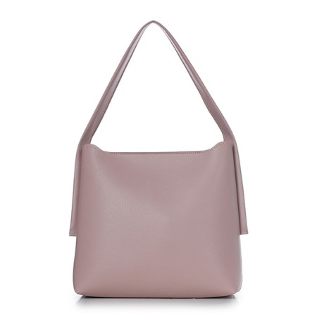 Female bag, artificial leather, 305x285x90 ​​cm, pink-1