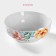 Porcelain shade "Ptashka" 600 ml, d = 15.2 cm, white color