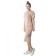 Women's dress "Shine", size 52, color light brown