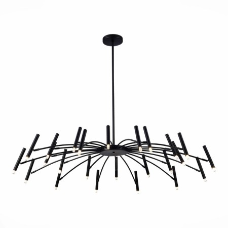 Ceiling lamp ST LUCE. SL1214.402.24. Spidey. 24x5 watts, G9, 4000k, 132x132x100 cm, black color-3