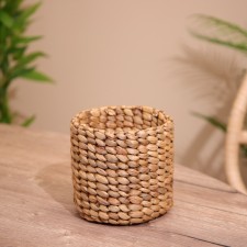 Wicker basket 14x14x15 cm