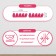 Fingers separators, pair