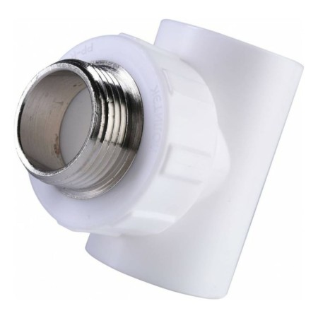 The Politekus tee, polypropylene, d = 32 mm x 1 ", external thread-2
