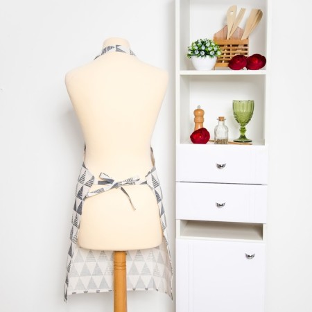 Apron Dolyana "Triangles", 60x70cm, 100%PE, Rogozhka 200 g/m-1