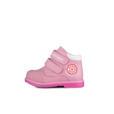 Children's boots, size 22, pink color