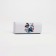 Magnet glass case, white color