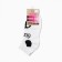 Women's socks "Dog", white color, rr 23