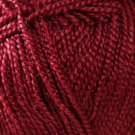 Yarn "etamin" 100% acrylic 180m/30g (435 burgundy)-2