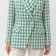 Jacket tweed double -breasted mist p. 46. ​​Green