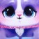 Antistress toy "Kotik", lilac
