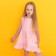 Dress children's kaftan "hearts" r. 98-104
