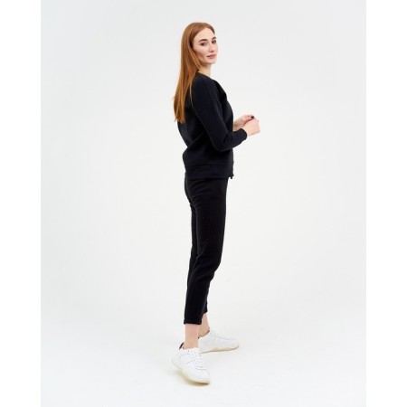 Female sweatshirt, gray color, size 48-3