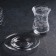 Tea Service "Flora", 12 items: 6 glasses of tea 160 ml, 6 saucers