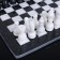 Chess "Elite", dark board 30x30 cm, onyx