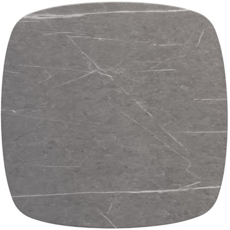 Journal table "Quadro", 600 × 600 × 418 mm, color black marble-2