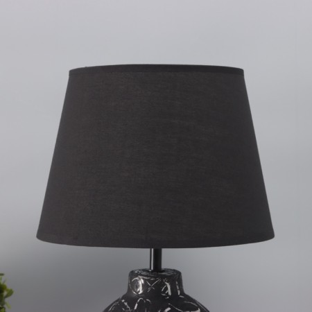 LUEZE table "Louise" 1x40W E27 Black 25x25x38, 5cm-2