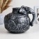 Kashpo - VAZ "African Elephants" 22x26x22cm, silver