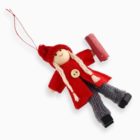 The toy-suspension "unforgettable year", 14 cm x 7 cm x 3 cm-3