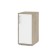 Tumba Olivia 1 door, 350x470x720 gray oak/white