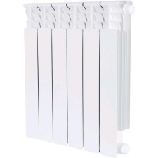 Bimetallic radiator Stout Space SRB-0320-050006, lower connection, 500 mm, 6 sections