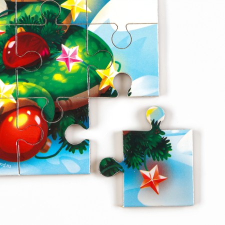 Puzzle Magnetic Wooden "Snake"-5
