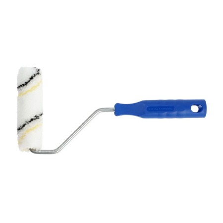 Mini-veil tundra, microfiber, 100 mm, handle d = 6 mm, d = 15 mm, pile 9 mm-1