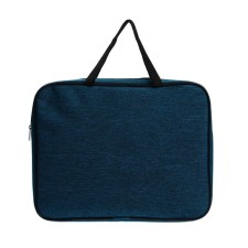 Folder with A4 handles, 350 x 270 x 60 mm, textile, premium office PDM-111 