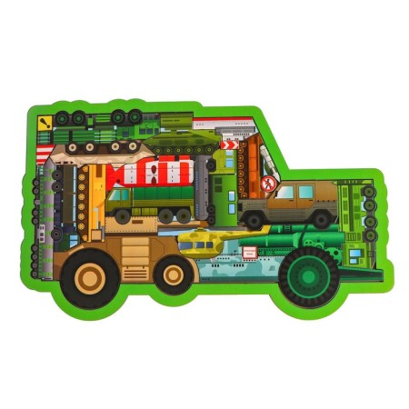 Puzzle "Military Transport"-1