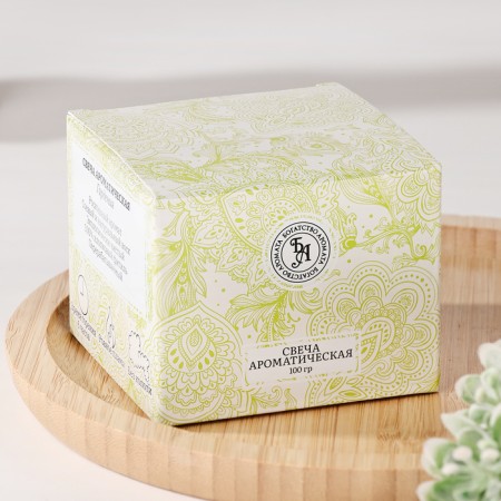 Aromatic candle in the Bank "Gardenia", 5x7 cm, Garden-2