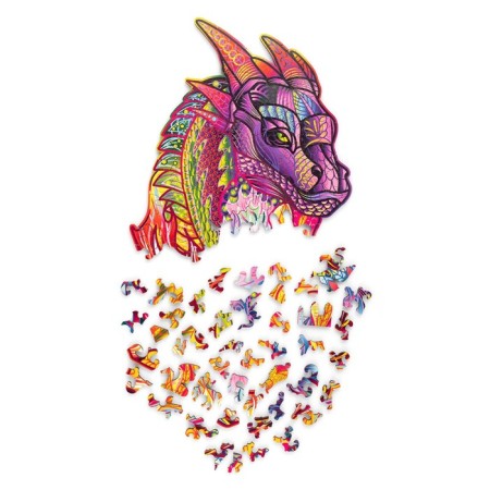 Wooden puzzle "Magic Dragon", 35 × 24 cm-5