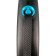 Roulette Flexi Black Design S (up to 15 kg) 5 m tape, black/blue