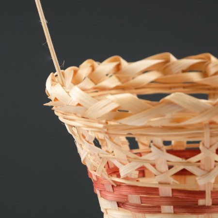 Basket "glass", 12 × 14 cm, bamboo-3