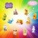 A toy-scurry in the egg "Wow-Surprise" beasts, yellow color, mix