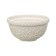 A set of 4 pyal cream/beige flowers with a relief pattern of the Taiga berries,