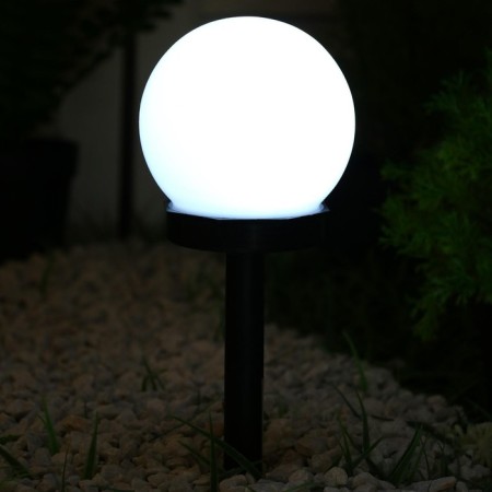 Garden lamp on the sunny battery "Small ball", 10 × 32 × 10 cm, 1 LED, glow white glow-1